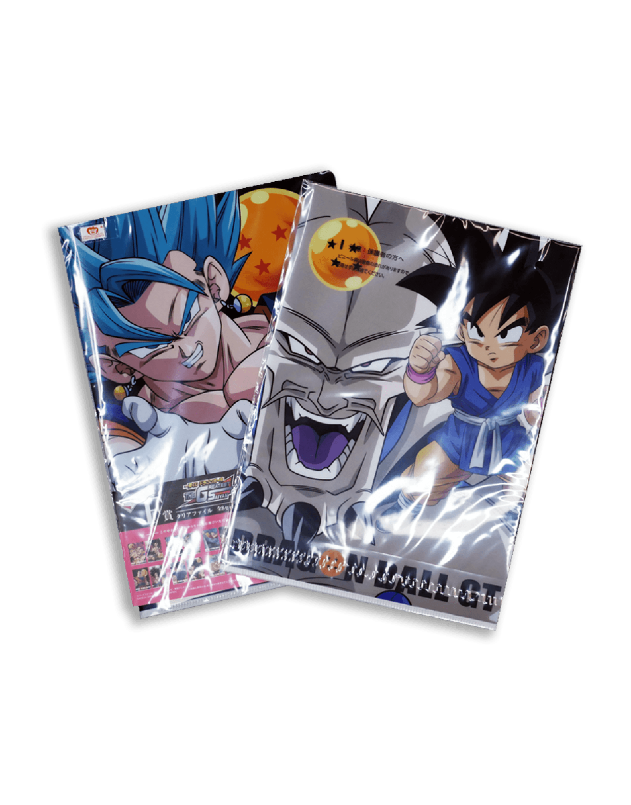 Dragon ball ,Prize F,Characters Files,角色文件夾兩個 (F獎) -3號款 -龍珠超 最偉大賽亞人一番獎
