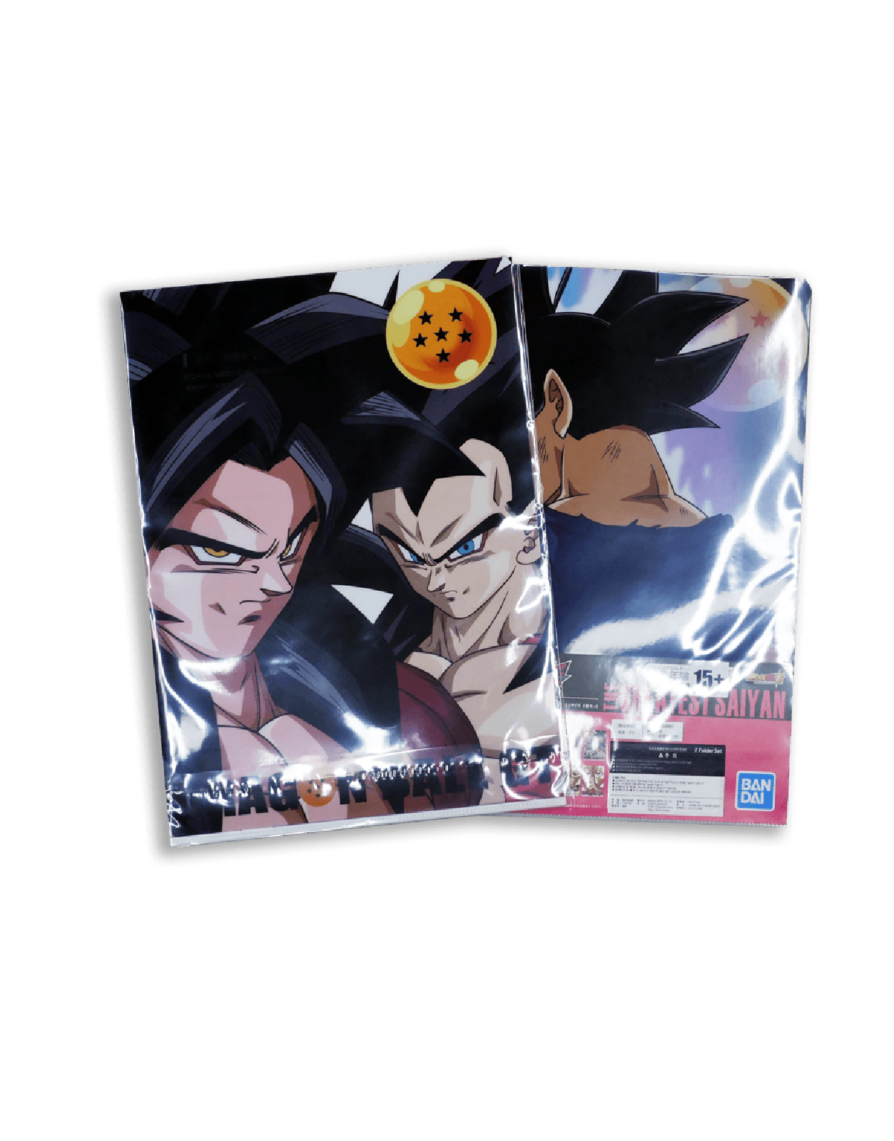 Dragon ball ,Prize F,Characters Files,角色文件夾兩個 (F獎) -4號款 -龍珠超 最偉大賽亞人一番獎